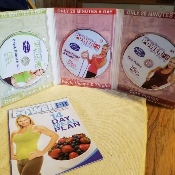 Stephanie Huckabee's Powerfit DVD set of 5 - Picture 3 of 9